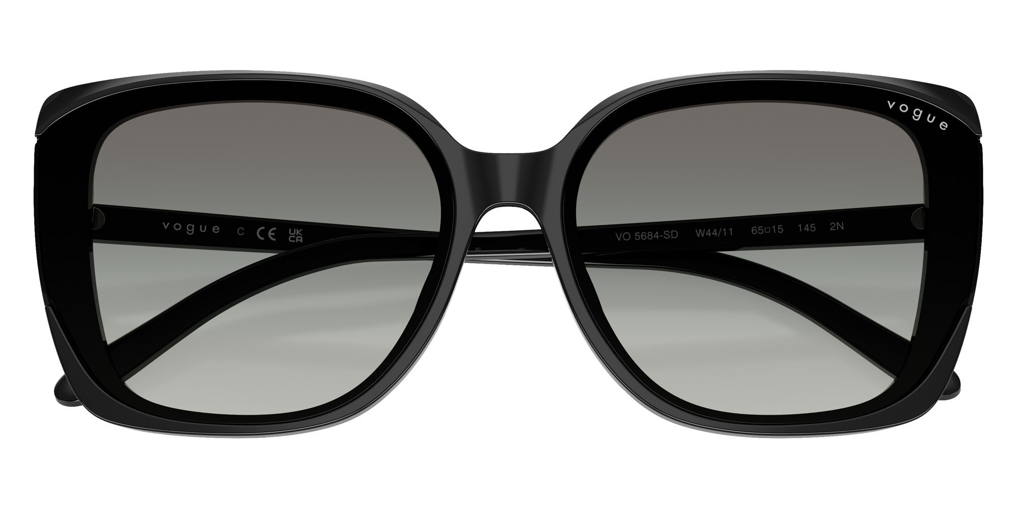 vogue eyewear VO5684SD W44/11 65 - Black / Gradient Dark Gray #id:vo5684sdw4411_s:104125