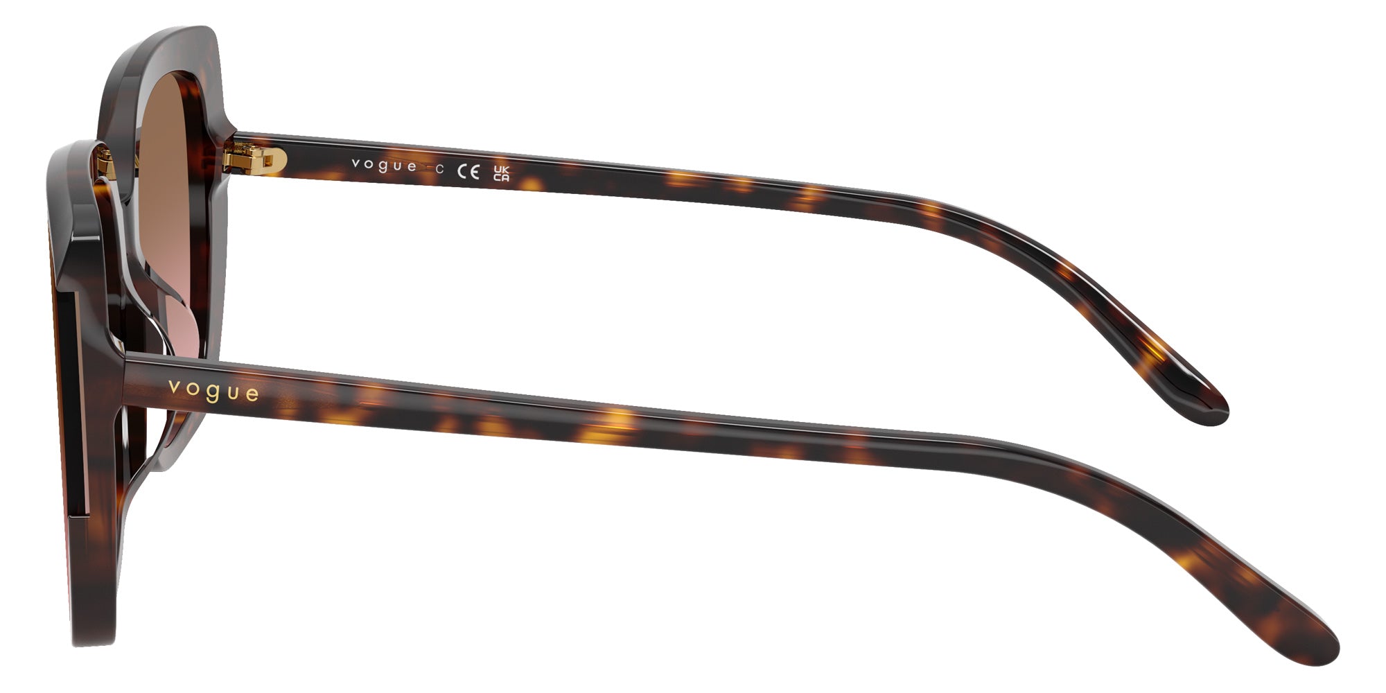vogue eyewear VO5684SD W65614 65 - Dark Havana / Pink Gradient Brown #id:vo5684sdw65614_s:106110