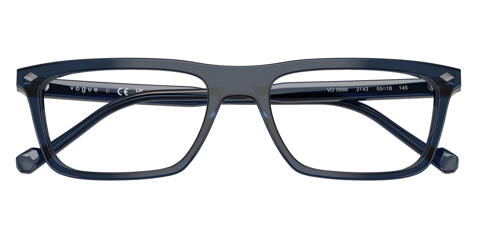 vogue eyewear VO5686 3143 53 - Transparent Blue #id:vo56863143_s:100125