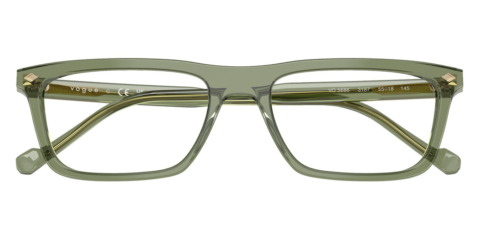 vogue eyewear VO5686 3187 53 - Transparent Green #id:vo56863187_s:102125