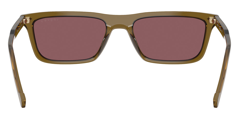 vogue eyewear VO5687S 3260LB 55 - Transparent Olive Green / Pink Mirrored Silver Polarized #id:vo5687s3260lb_s:102115