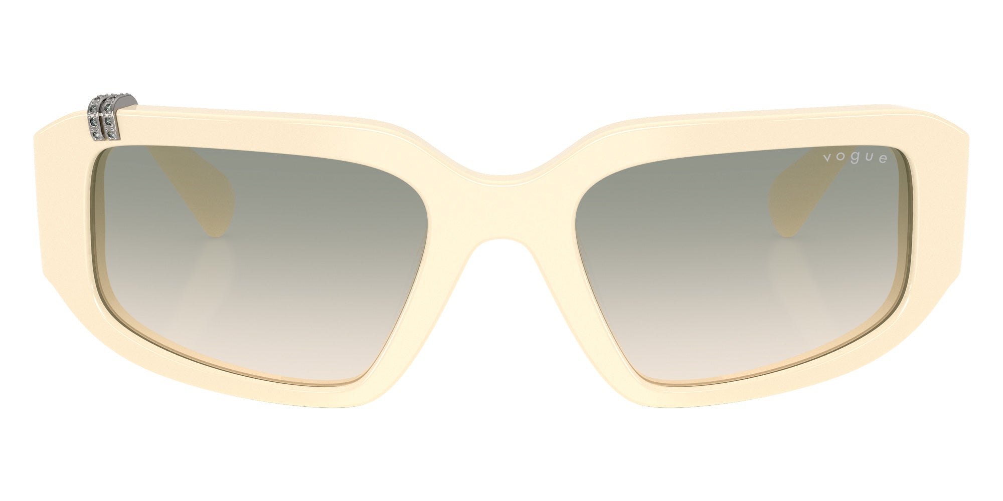 vogue eyewear VO5688SB 31672C 55 - Full Ivory / Light Brown Gradient Light Green #id:vo5688sb31672c_s:100100