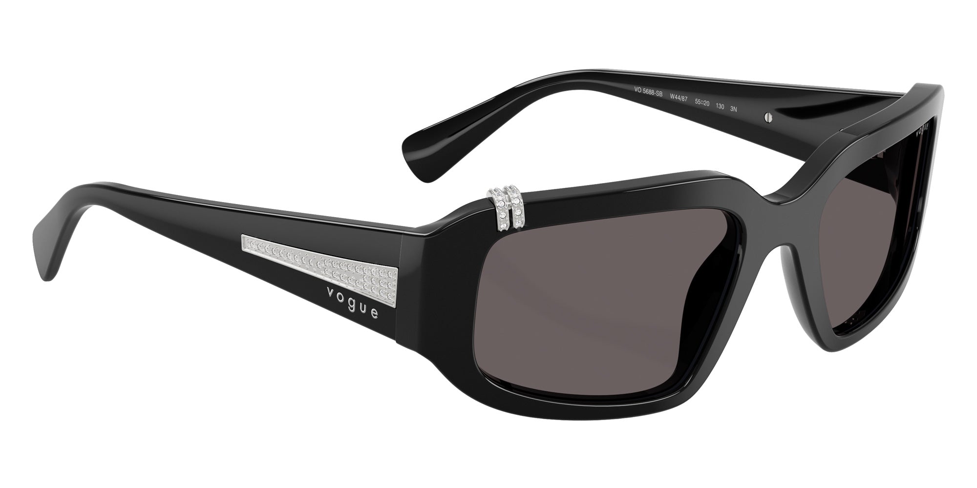 vogue eyewear VO5688SB W44/87 55 - Black / Black Smoke #id:vo5688sbw4487_s:104120