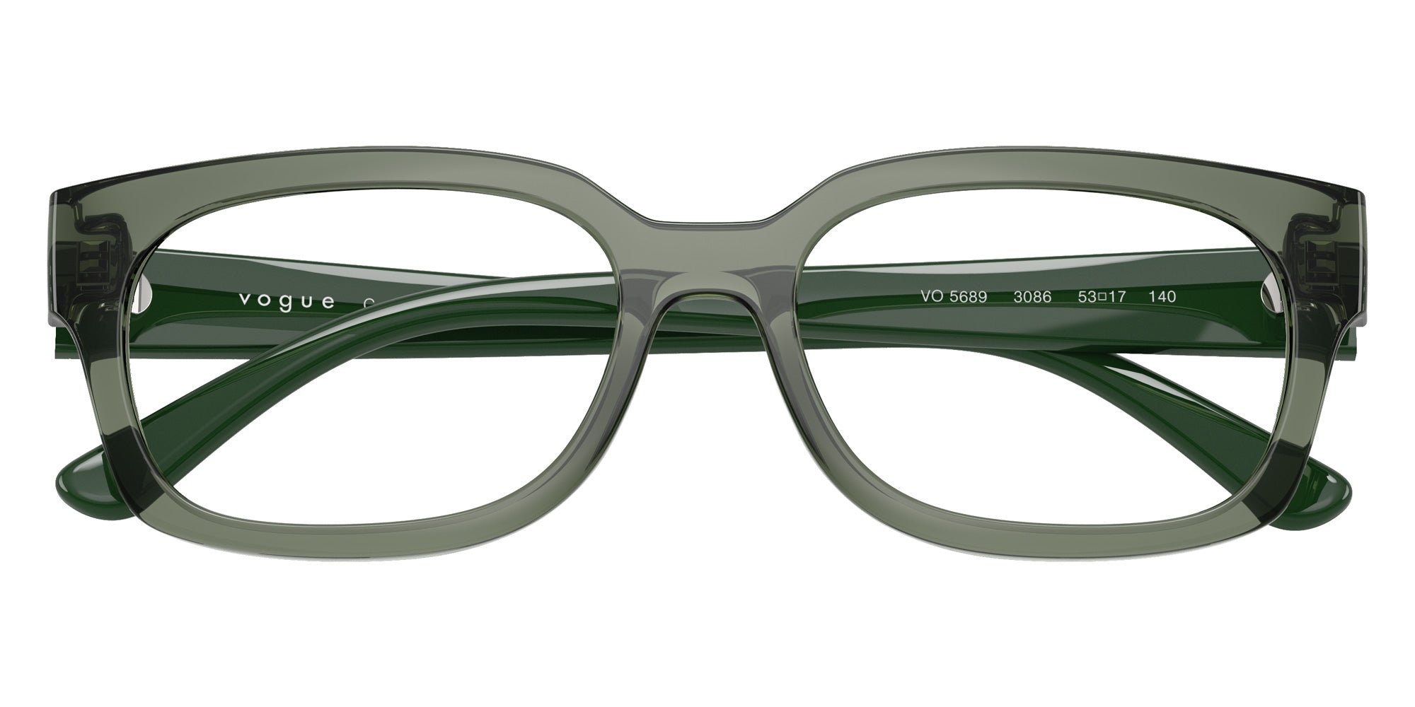vogue eyewear VO5689 3086 51 - Transparent Mallard Green #id:vo56893086_s:108125