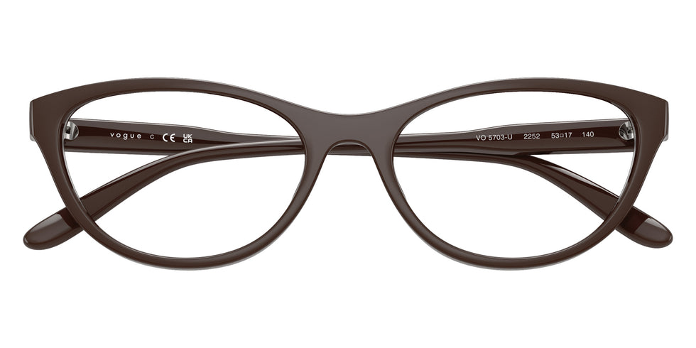 vogue eyewear VO5703U 2252 51 - Full Brown #id:vo5703u2252_s:100125