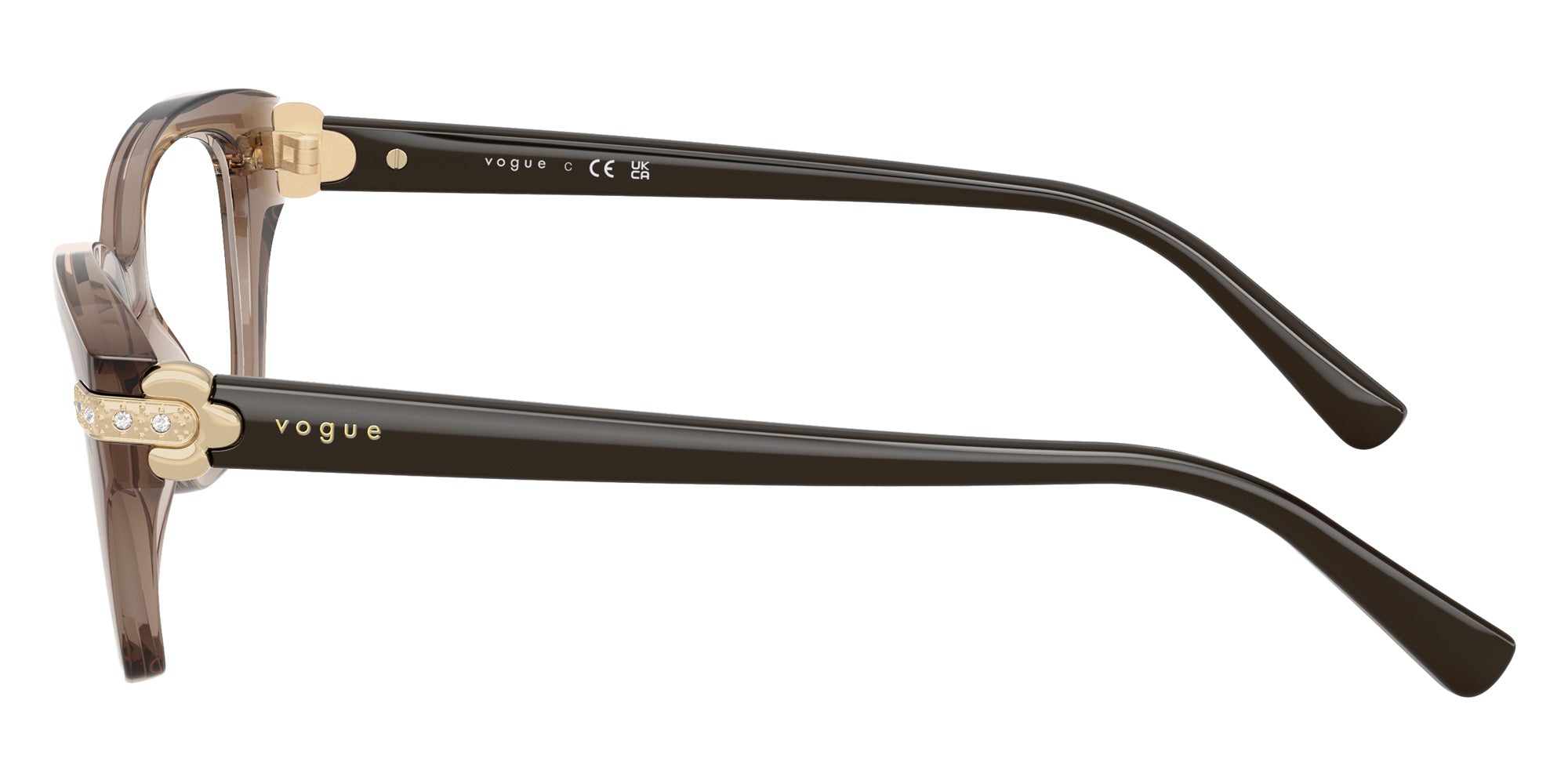 vogue eyewear VO5704B 2940 52 - Transparent Brown #id:vo5704b2940_s:100110