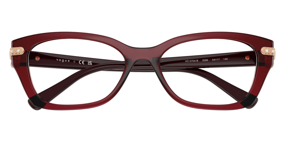 vogue eyewear VO5704B 3286 52 - Transparent Bordeaux #id:vo5704b3286_s:108125