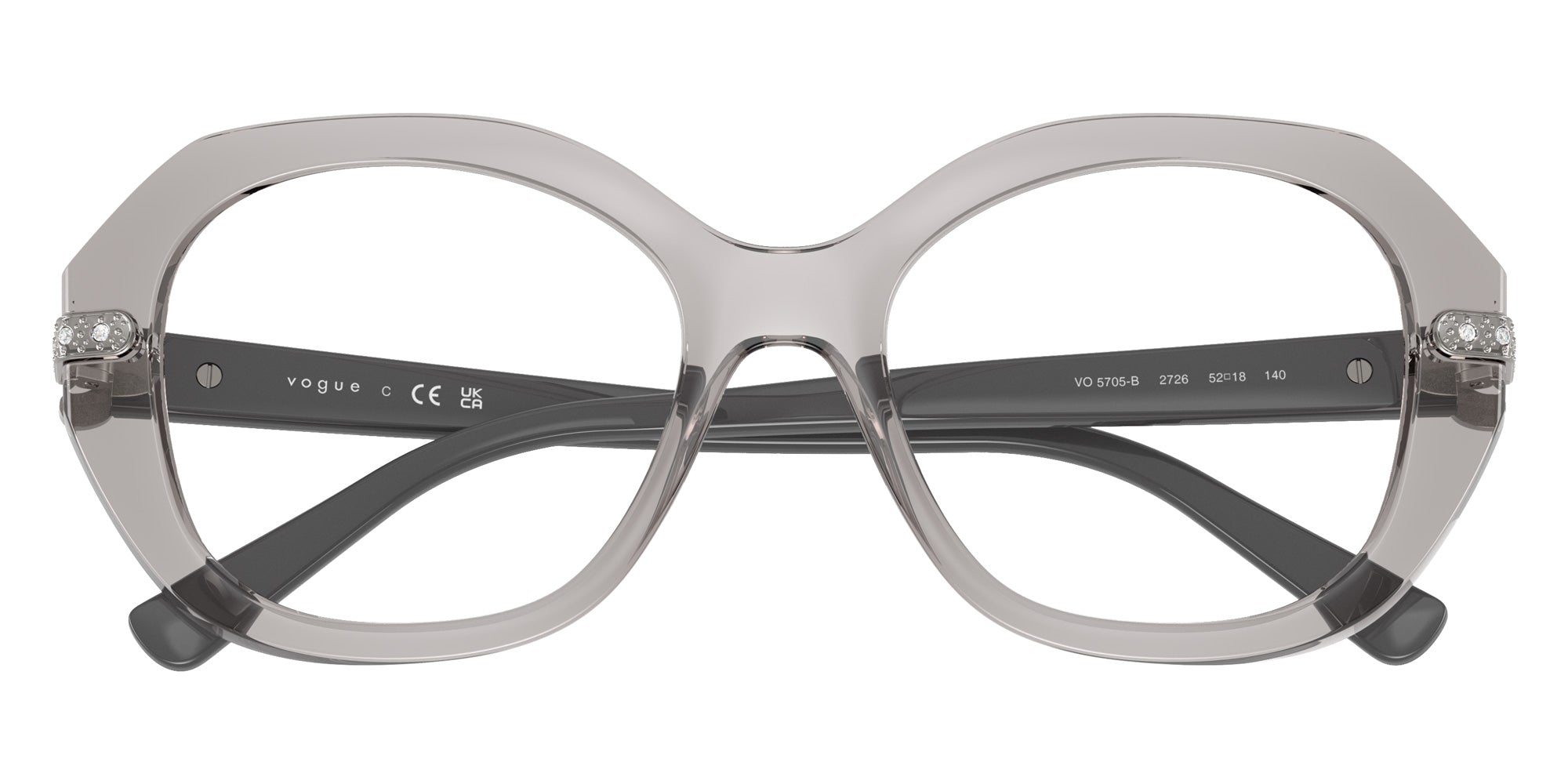 vogue eyewear VO5705B 2726 50 - Transparent Gray #id:vo5705b2726_s:100125