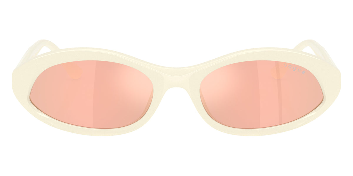 vogue eyewear VO5727SU 32397J 55 - Full Cream / Orange Mirrored Rose Gold #id:vo5727su32397j_s:100100