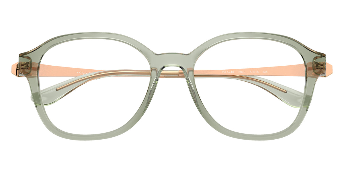 vogue eyewear VO5743 3022 51 - Transparent Green #id:vo57433022_s:100125