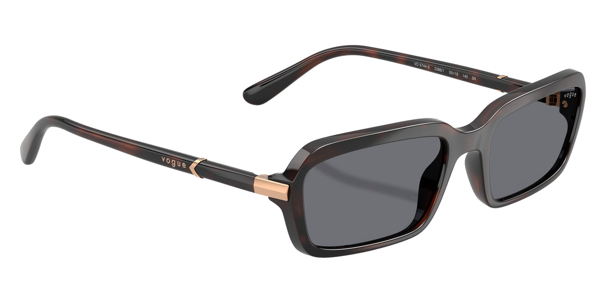 vogue eyewear VO5744S 2386/1 55 - Brown Havana / Dark Violet/Gray #id:vo5744s23861_s:100120