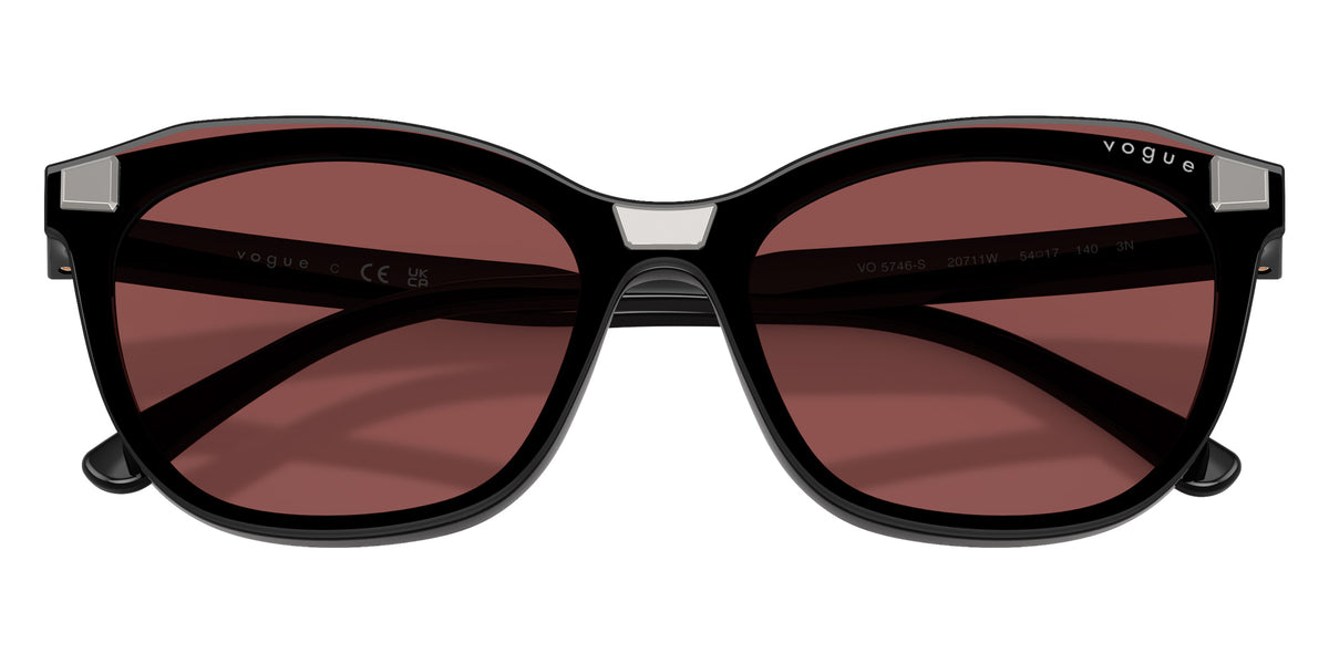vogue eyewear VO5746S 20711W 54 - Black / Clear #id:vo5746s20711w_s:100130