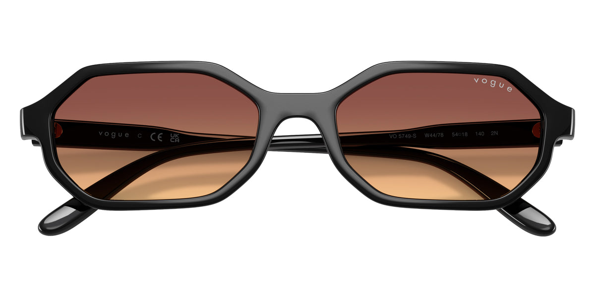 vogue eyewear VO5749S W44/78 54 - Black / Orange Gradient Violet #id:vo5749sw4478_s:102125