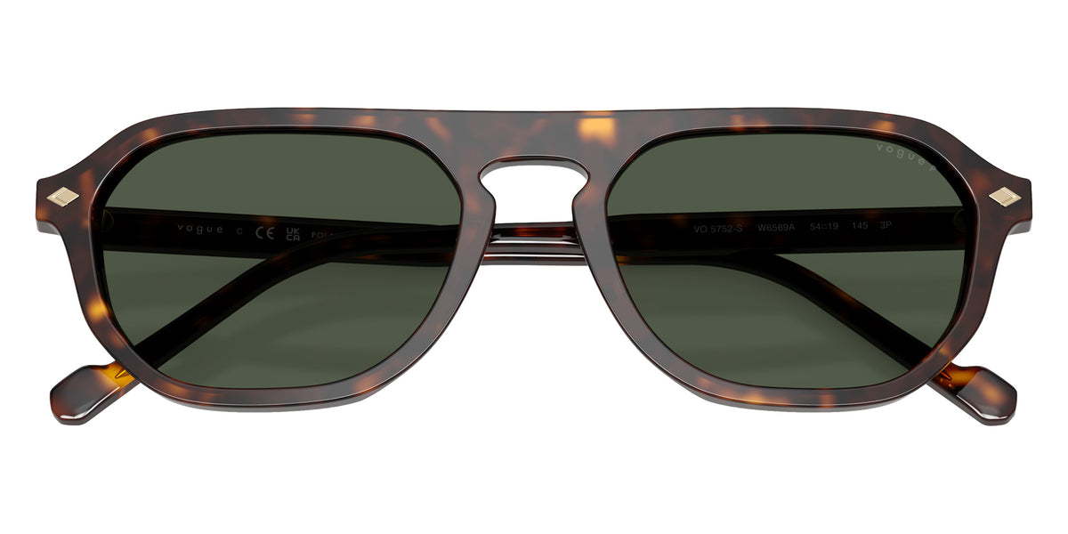 vogue eyewear VO5752S W6569A 54 - Dark Havana / Dark Green Polarized #id:vo5752sw6569a_s:106125