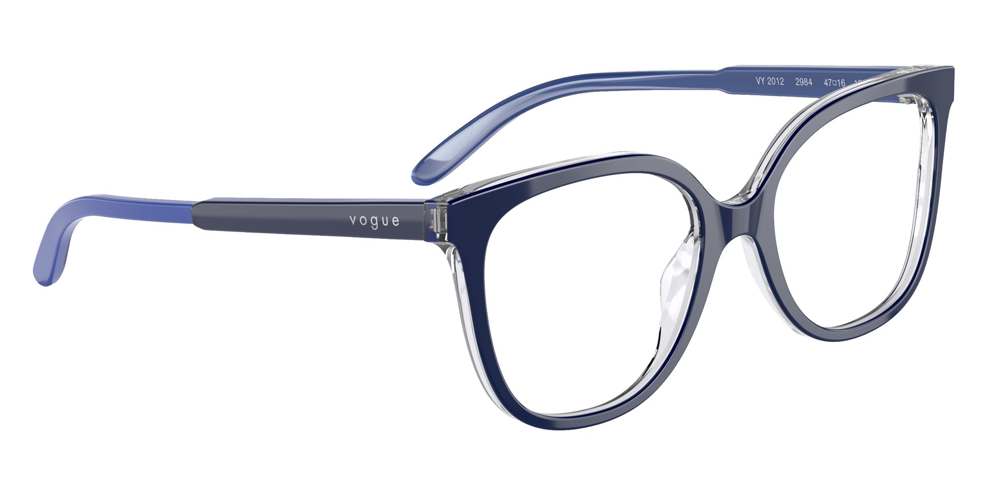 vogue eyewear VY2012 2984 47 - Top Blue/Transparent #id:vy20122984_s:100120