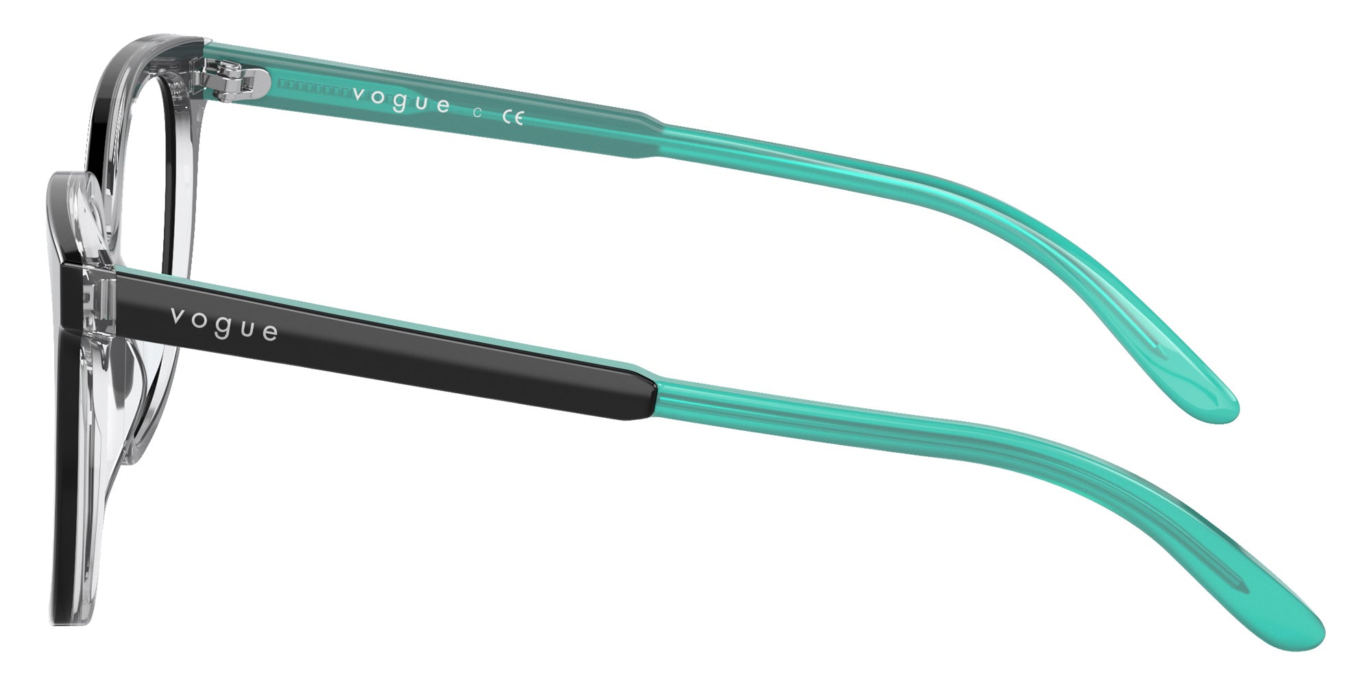 vogue eyewear VY2012 W827 47 - Top Black/Transparent #id:vy2012w827_s:100110