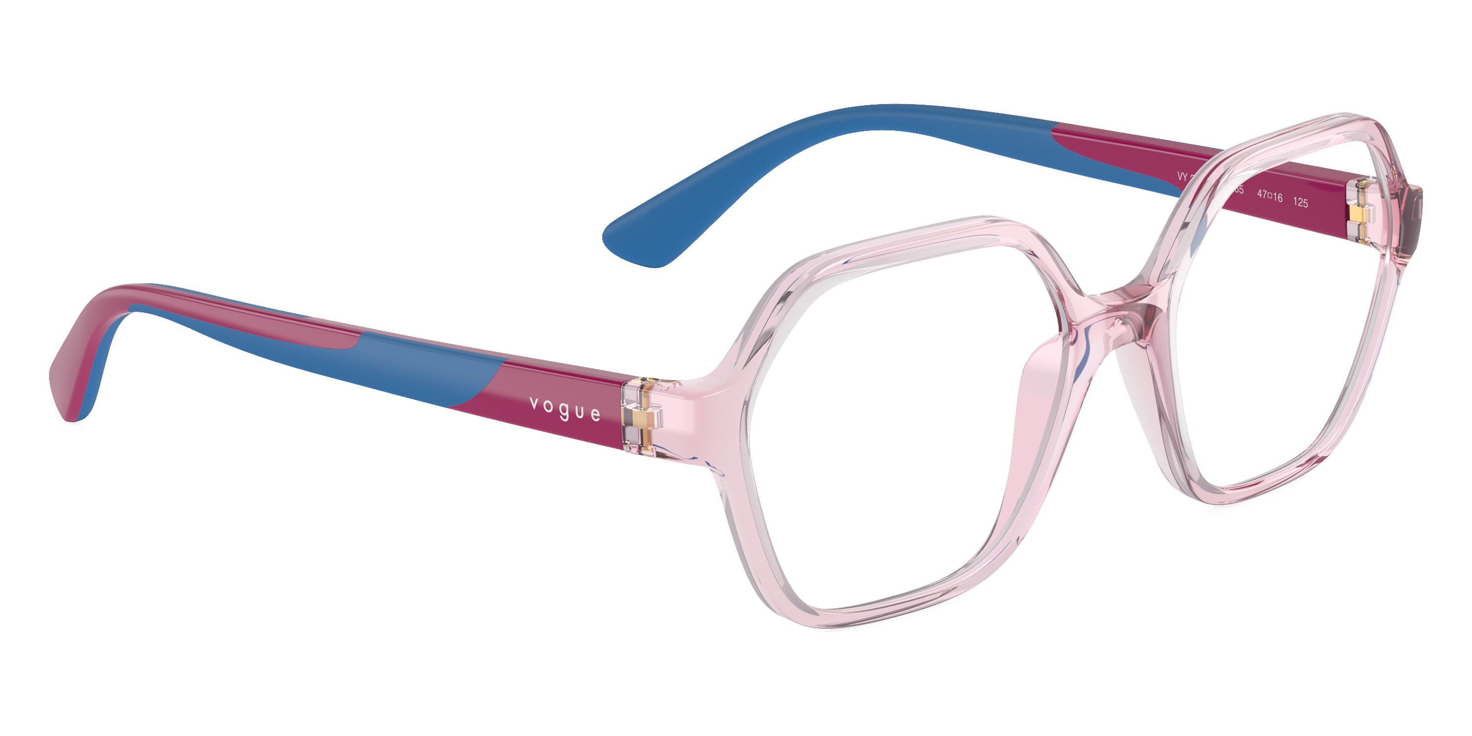 vogue eyewear VY2022 2765 45 - Transparent Light Purple/Full Rose/Azure Rubber