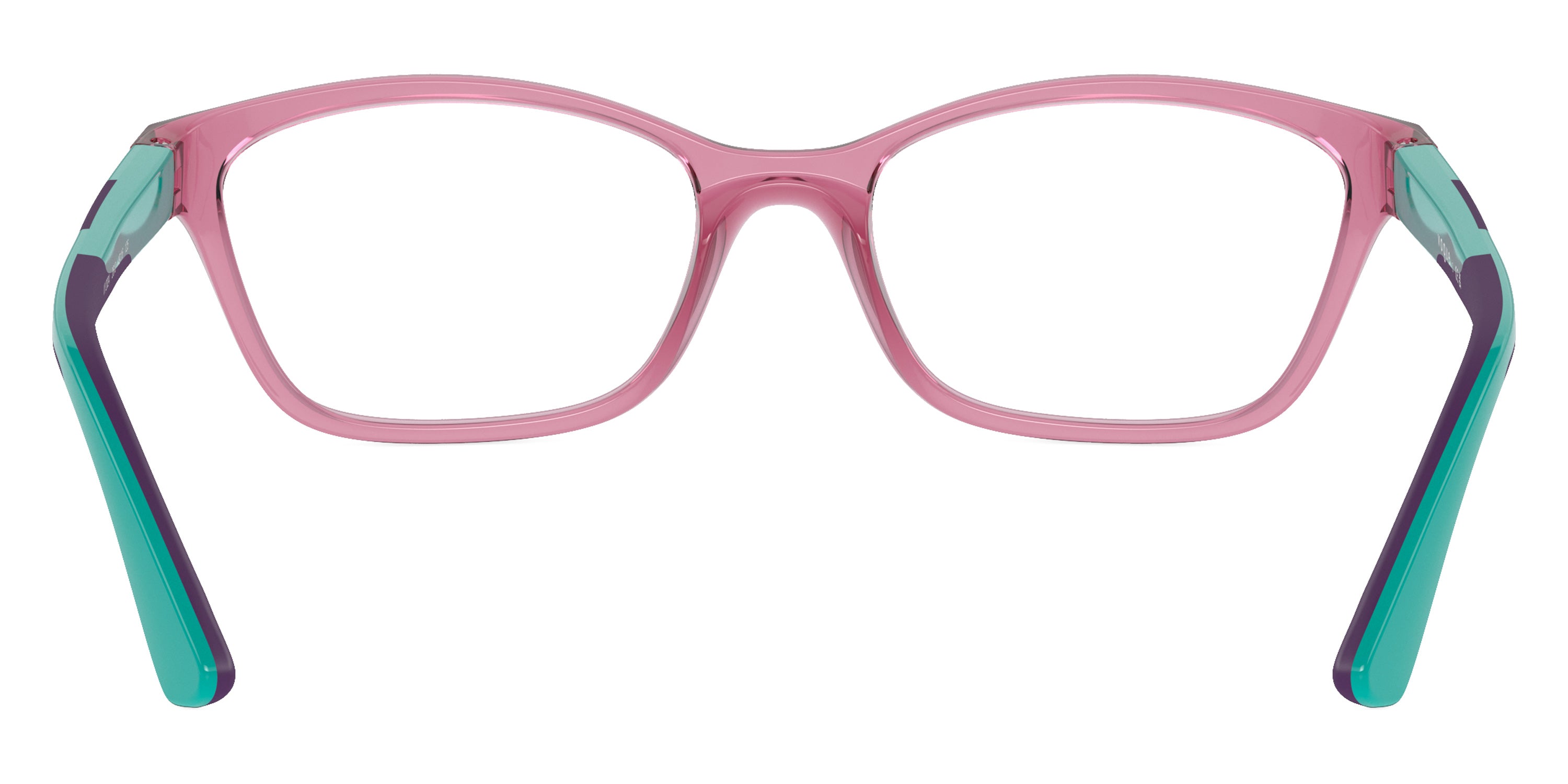 vogue eyewear VY2024 2613 47 - Transparent Dark Pink/Light Green/Violet Rubber