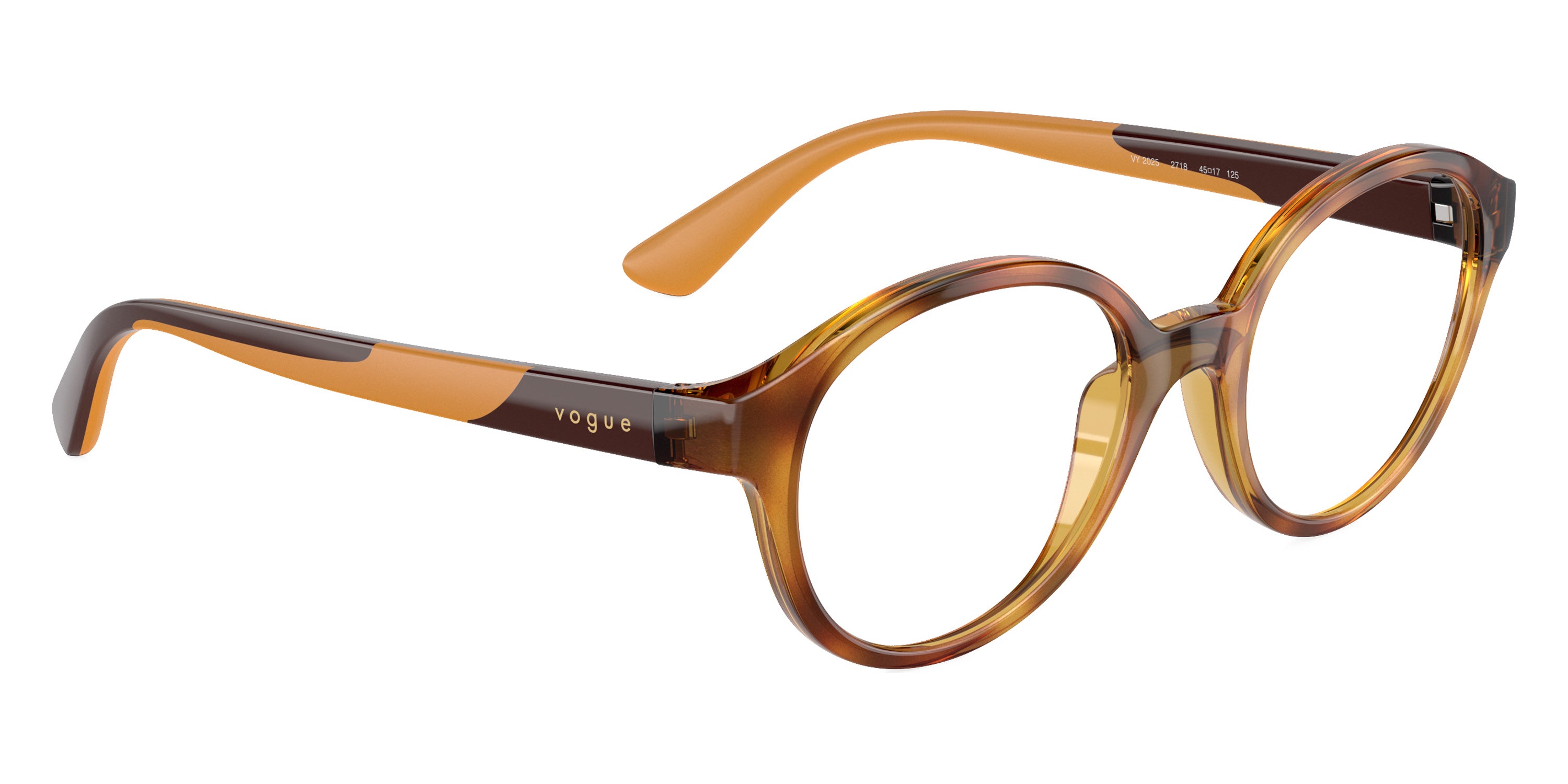 vogue eyewear VY2025 2718 43 - Dark Havana/Brown/Dark Yellow Rubber