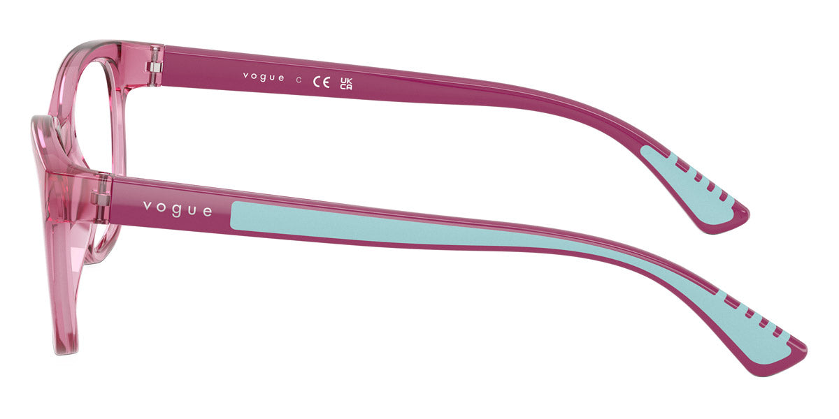 vogue eyewear VY2033 2613 46 - Transparent Dark Rose/Full Purple/Azure Rubber
