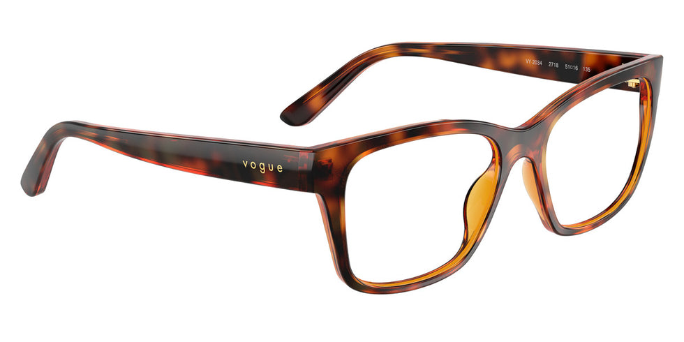 vogue eyewear VY2034 2718 49 - Total Dark Havana