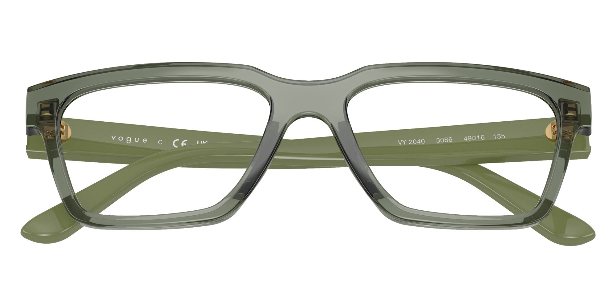 vogue eyewear VY2040 3086 49 - Transparent Mallard Green #id:vy20403086_s:106125
