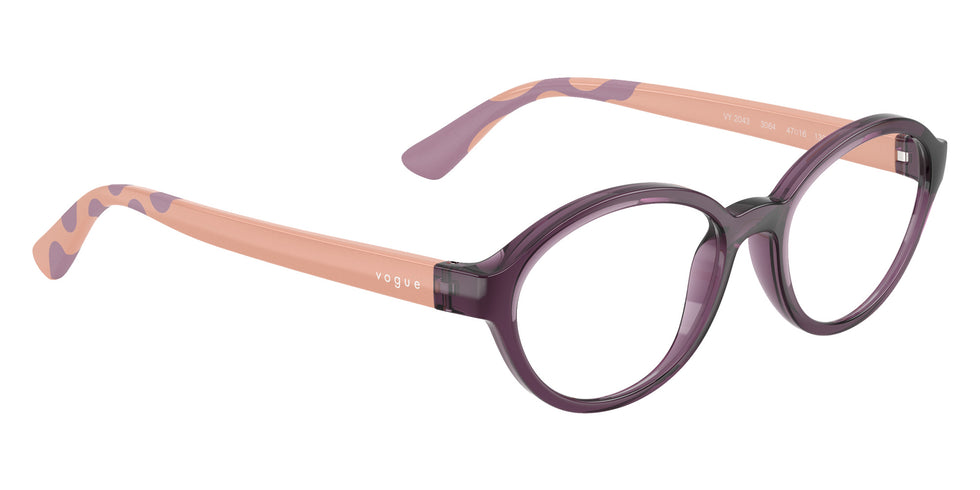 vogue eyewear VY2043 3064 47 - Transparent Violet #id:vy20433064_s:104120