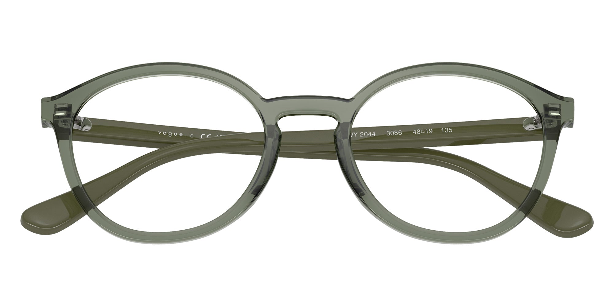 vogue eyewear VY2044 3086 48 - Transparent Mallard Green #id:vy20443086_s:102125