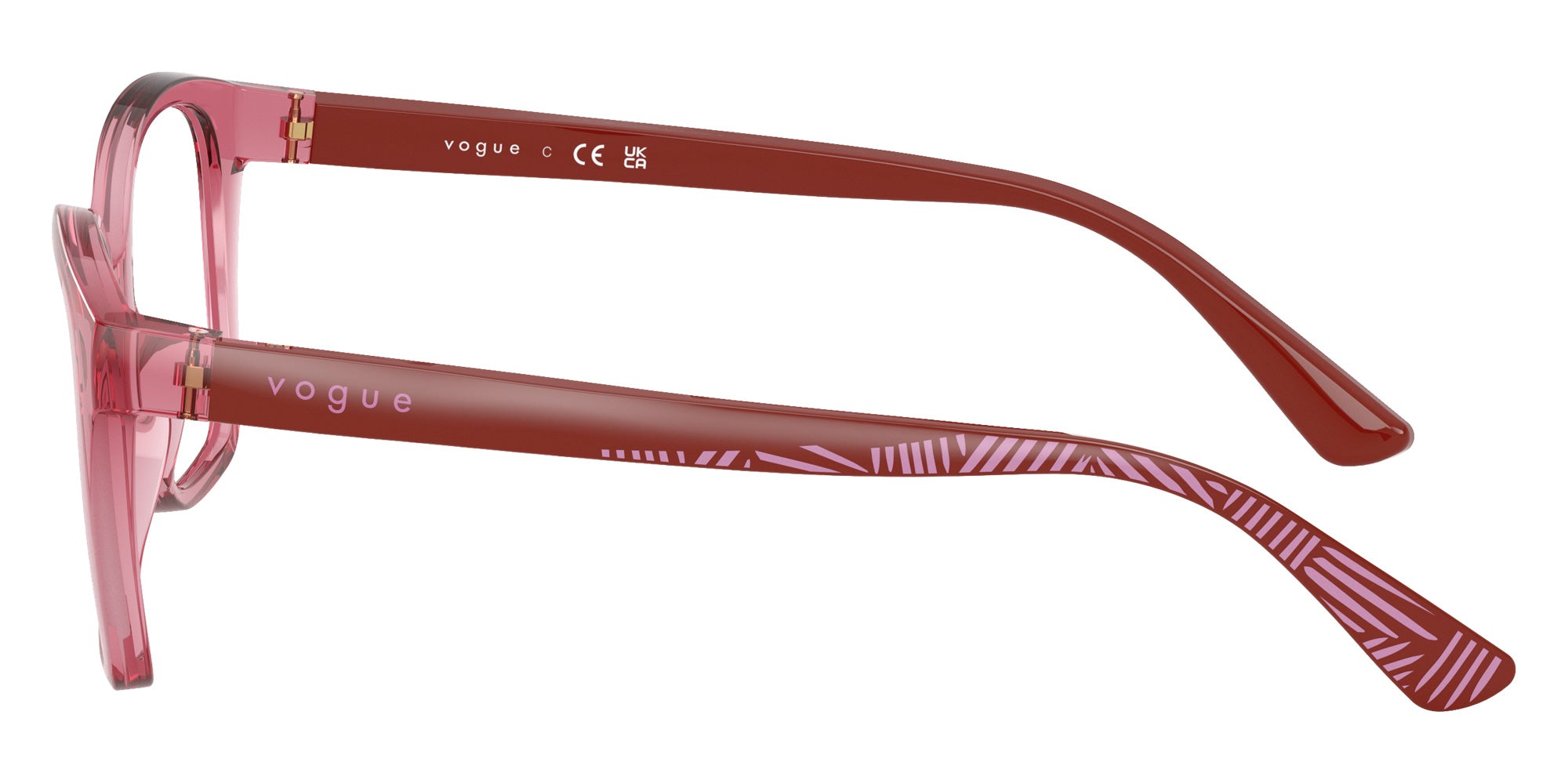vogue eyewear VY2045 3065 46 - Transparent Purple Red #id:vy20453065_s:104110