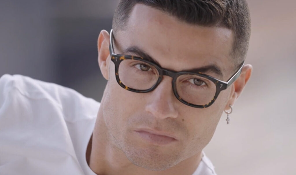 Cristiano Ronaldo Launches CR7 Eyewear Collection