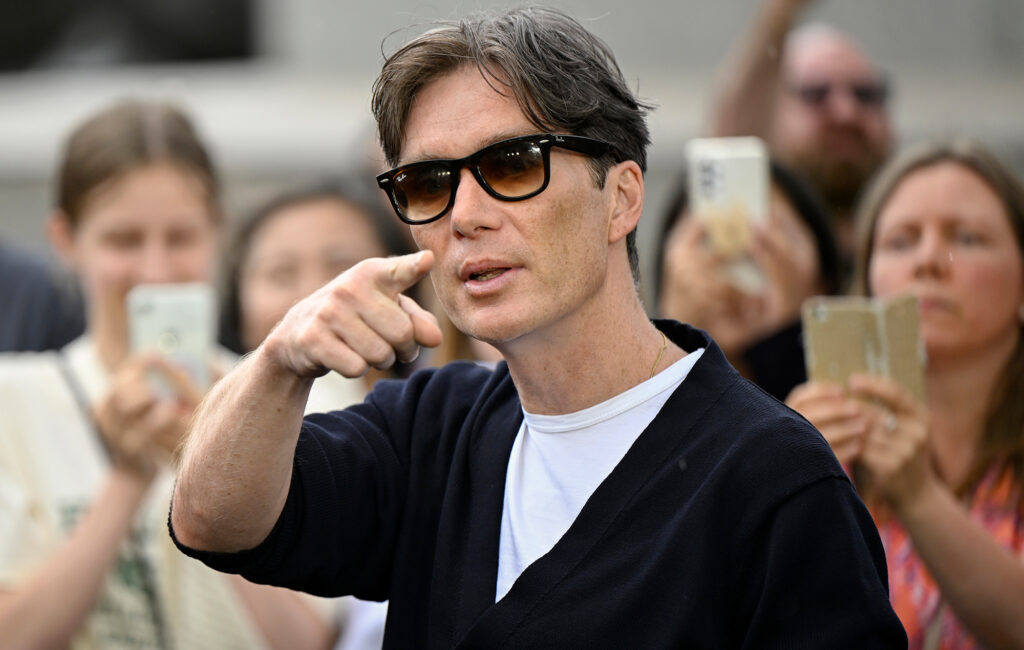 Cillian Murphy Rocks Classic Ray-Ban Wayfarers at Oppenheimer London Photocall