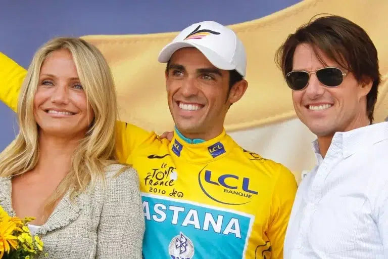Tom Cruise Rocks Ray-Ban Cockpit Shades at 2010 Tour de France Podium