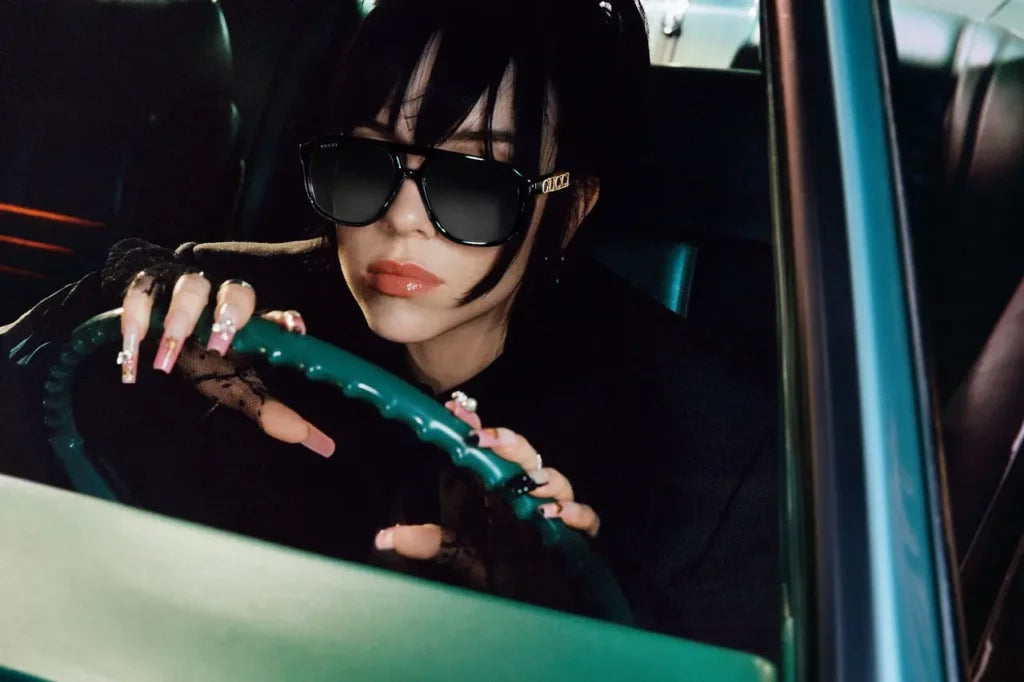 Billie Eilish Is the Face of Gucci’s New Eyewear Campaign