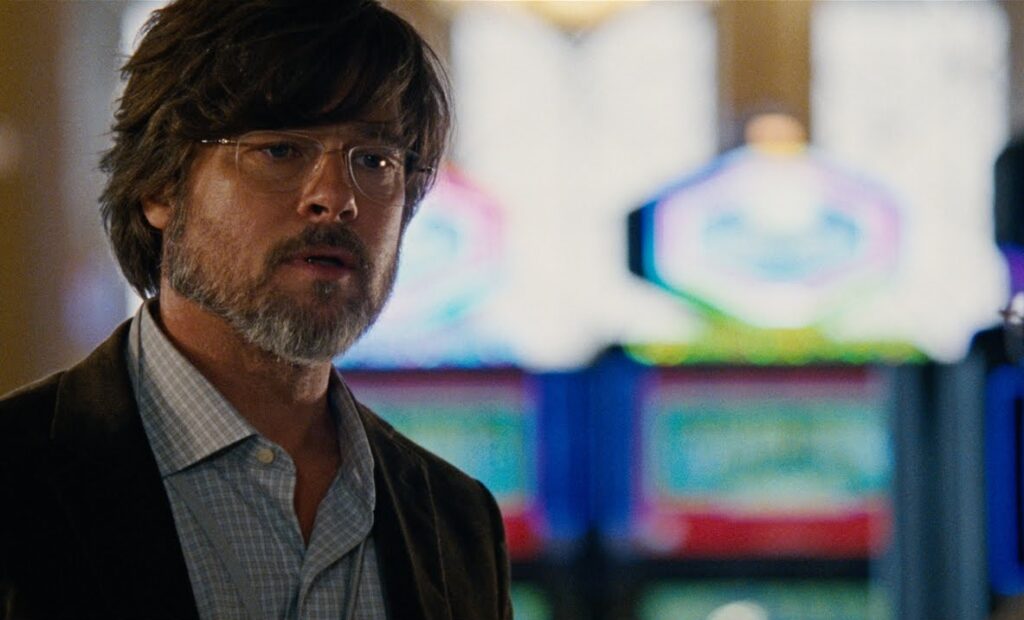 Brad Pitt Sees the Market Clearly through Silhouette Glasses in ‘The Big Short’