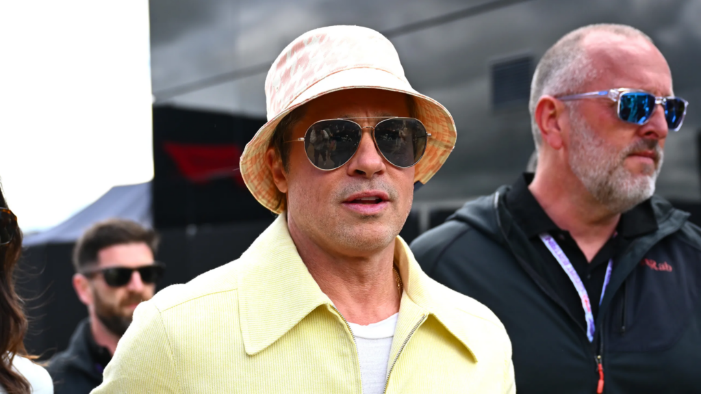 Burberry BE3147 Sunglasses: Brad Pitt’s Bold Look at the 2024 British Grand Prix