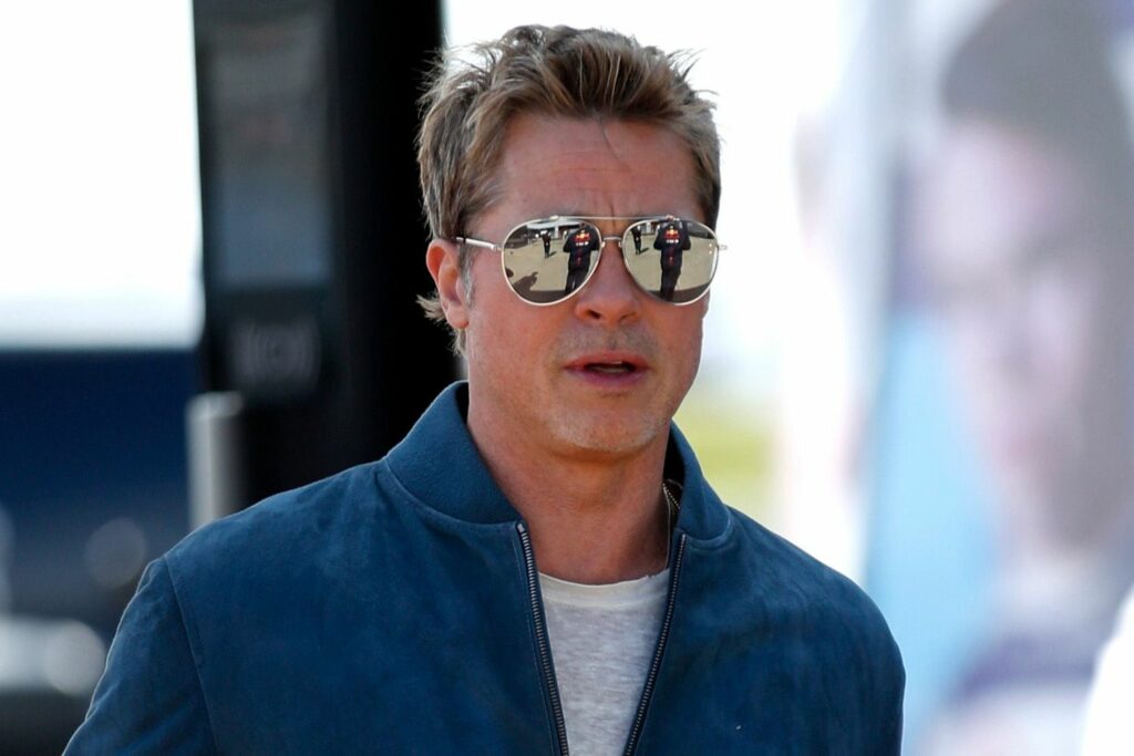 Celeb Style Alert: Brad Pitt in Givenchy GV40003U Sunglasses