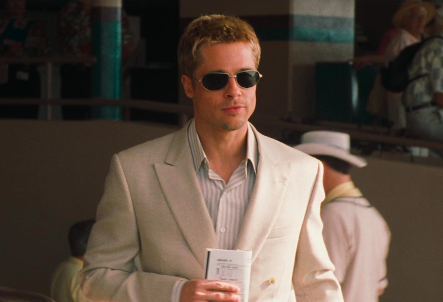 Brad Pitt’s Undercover Cool: Oliver Peoples ‘Whistle’ Sunglasses in Ocean’s 11
