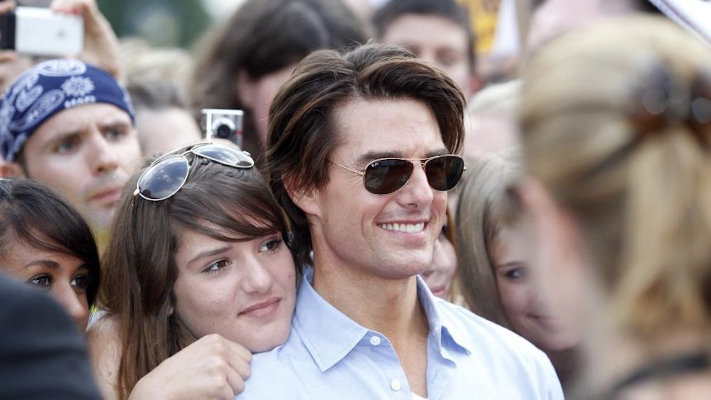 Tom Cruise Turns Heads in Classic Ray-Ban Cockpit RB3362 at German Premiere of Knight and Day