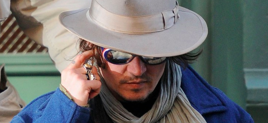 Sporty Nostalgia: Johnny Depp’s 1970s Vintage Cebe Wraparounds