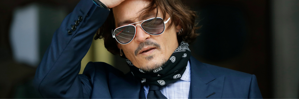 The Sunglasses That Spoke Volumes: Depp’s London Appearance