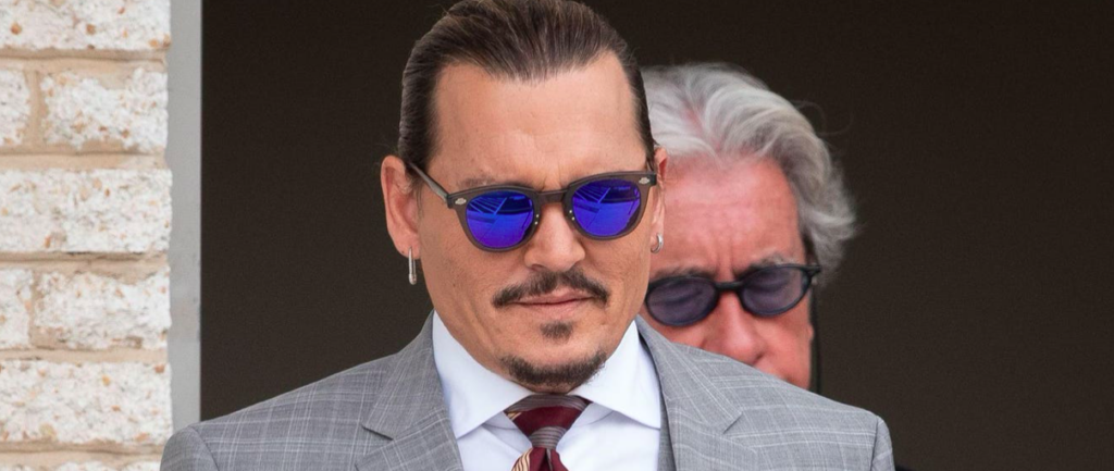 Fashion Verdict: Johnny Depp Charms the Courtroom with Titmus Vintage Shades