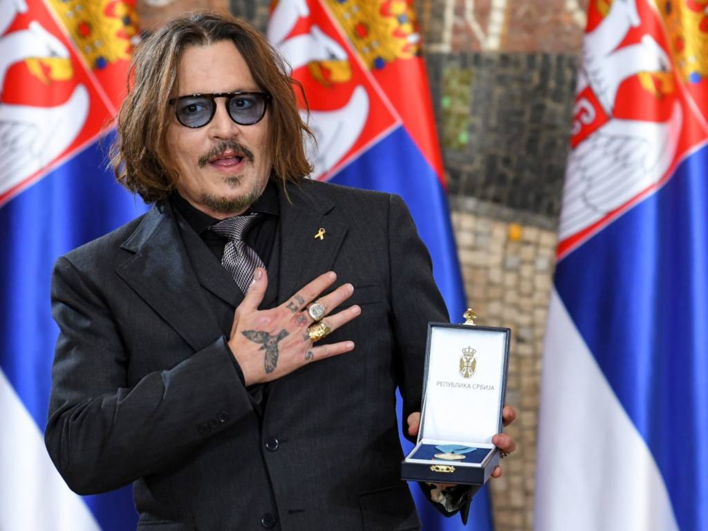 Johnny Depp’s Serbian State Honor: A Moment of Style and Recognition