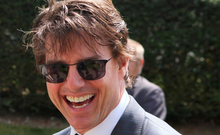 Tom Cruise’s Stylish Choice: Paul Smith PM4068S Lanyon Sunglasses at Goodwood Racecourse