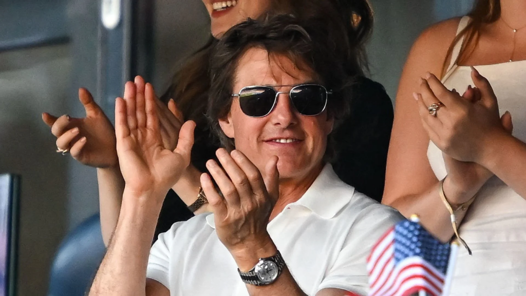 Tom Cruise Turns Heads at Paris 2024 Olympics in American Optical Original Pilot Sunglasses