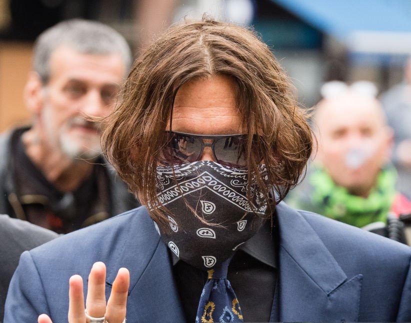 Courtroom Style Masterclass: Johnny Depp’s Timberland Aviators