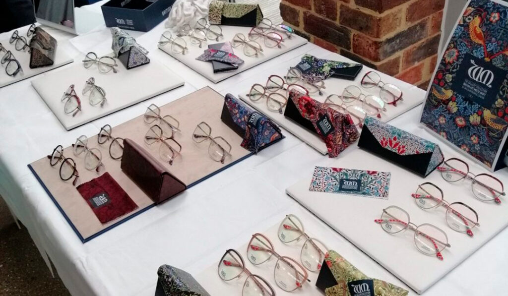 William Morris London launched eyewear collection with iconic prints of Victorian era