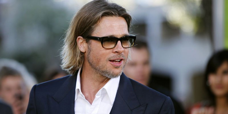 Brad Pitt Captivates in Barton Perreira Glasses at 2011 Movie Premiere