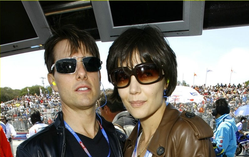 Tom Cruise’s 2008 MotoGP Cameo in Loree Rodkin Eye Couture Justin Sunglasses