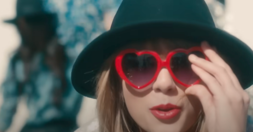 Taylor Swift and Her Iconic Stella McCartney Heart Frames