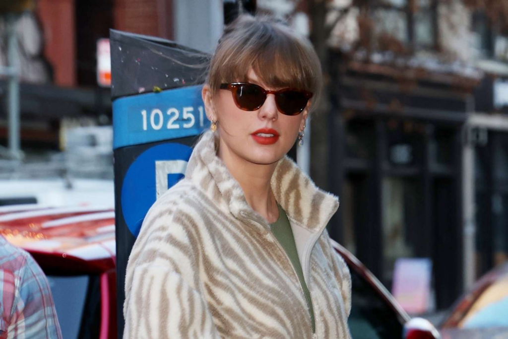 Taylor Swift Rocks the Oliver Peoples Cary Grant Sunglasses in New York